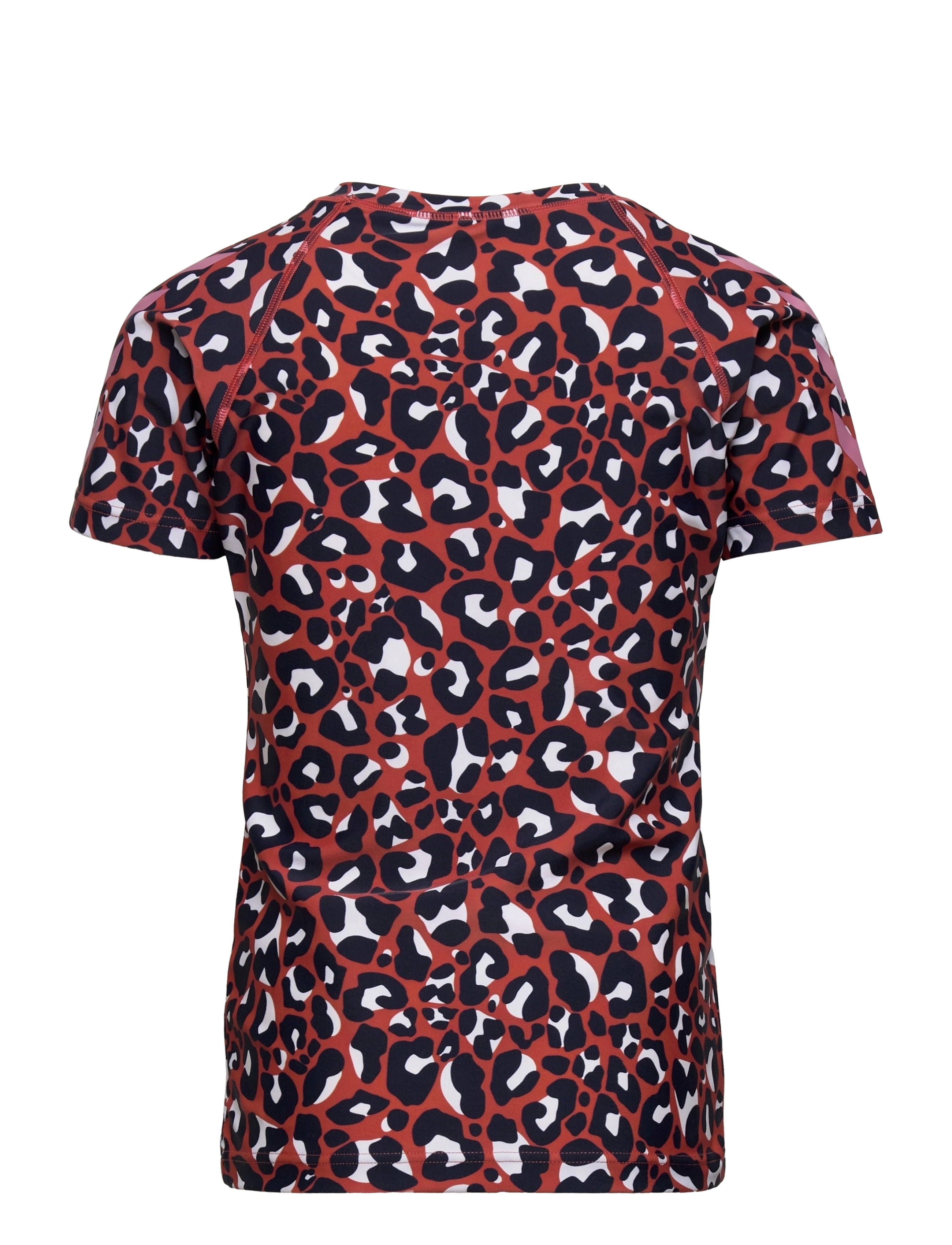 Hummel - hmlAZUL SWIM T-SHIRT S/S - hot sauce - 1