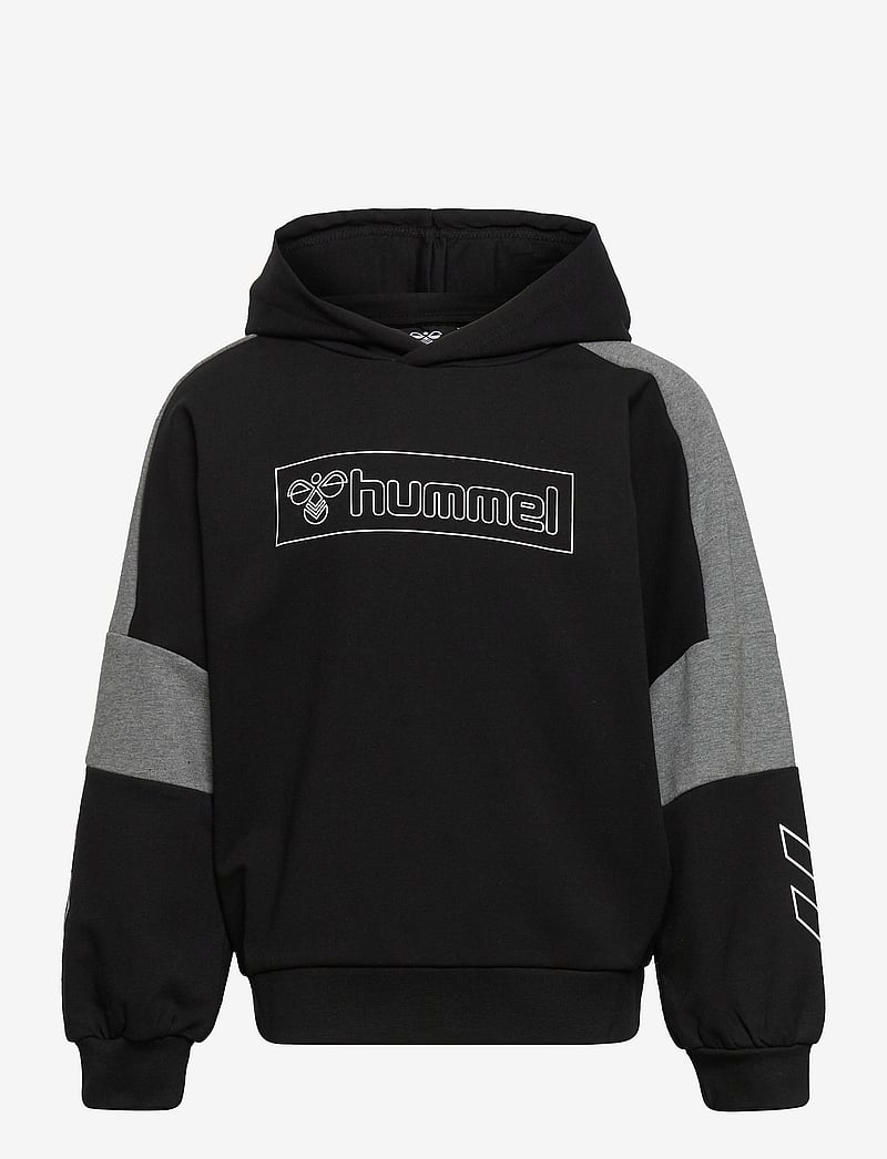 Hummel - hmlBOXLINE HOODIE - hoodies - black - 0