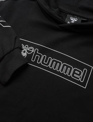 Hummel - hmlBOXLINE HOODIE - kapuutsiga dressipluusid - black - 2