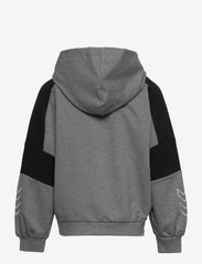 Hummel - hmlBOXLINE HOODIE - sweatshirts & hættetrøjer - medium melange - 1