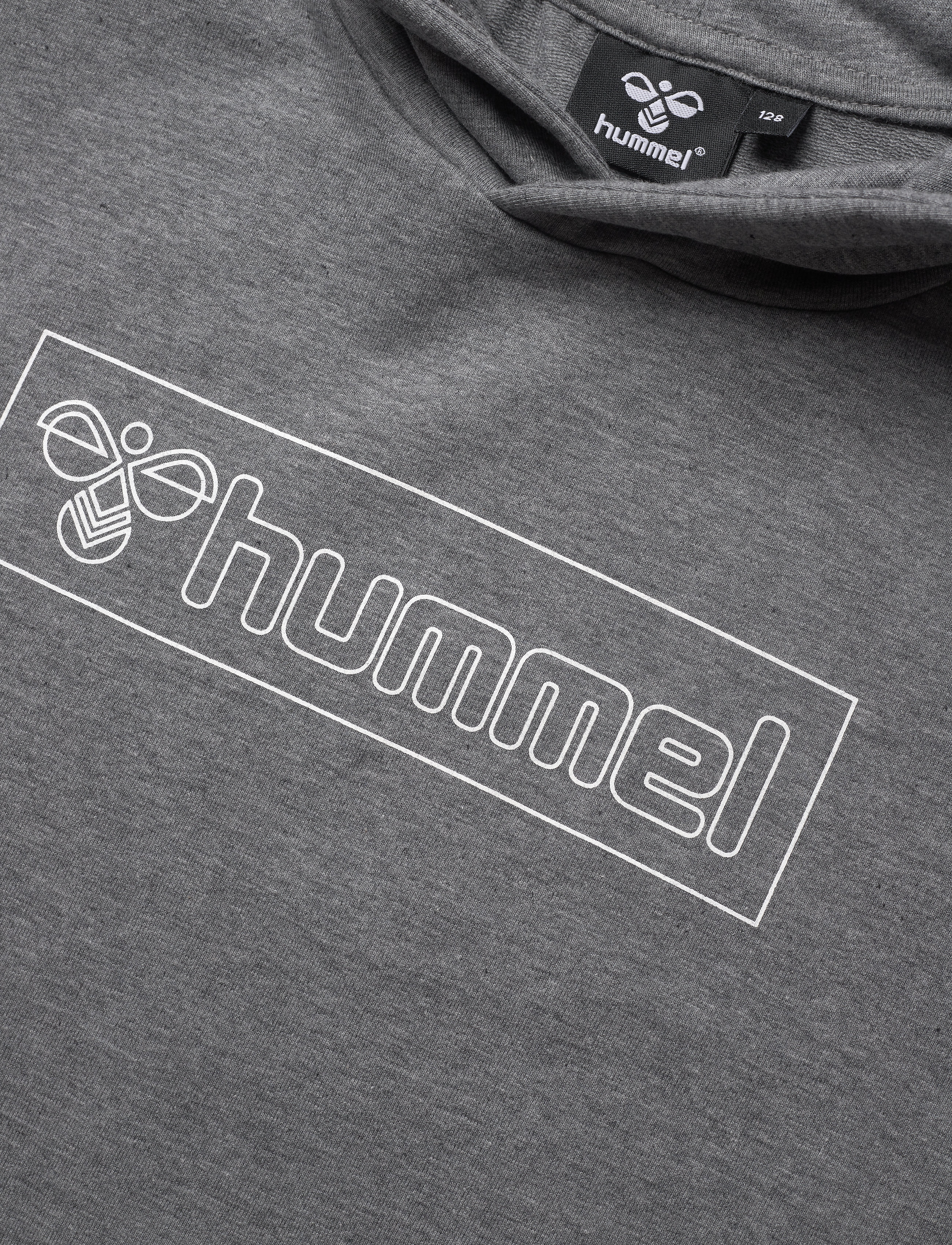 Hummel - hmlBOXLINE HOODIE - sweatshirts & kapuzenpullover - medium melange - 2