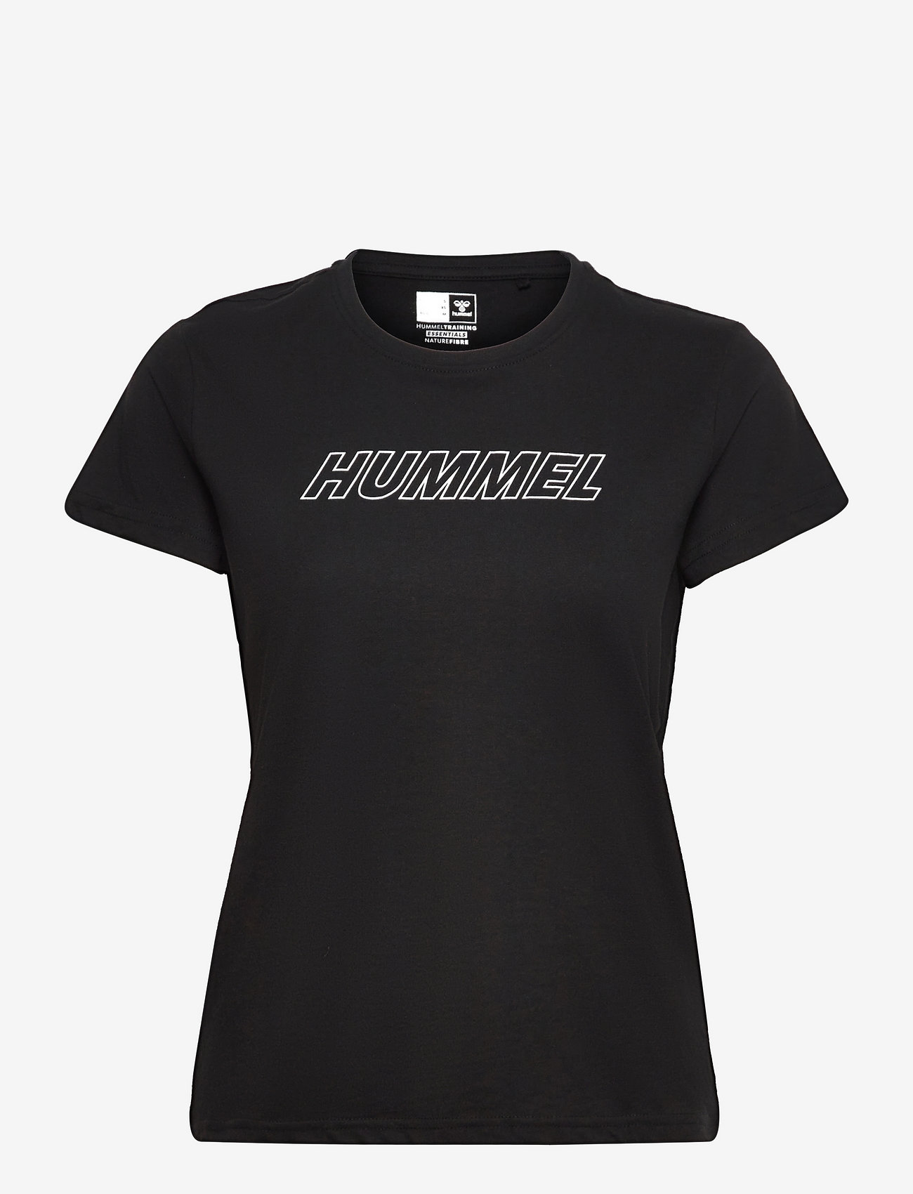 Hummel - hmlTE CALI COTTON T-SHIRT - t-shirts - black - 0