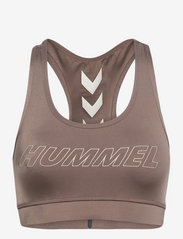 Hummel - hmlTE TOLA SPORTS BRA - sport bras: medium - driftwood - 0