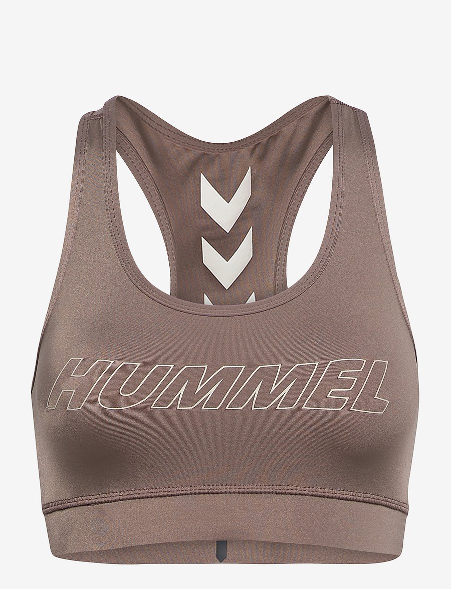 Hummel - hmlTE TOLA SPORTS BRA - mittlerer halt - driftwood - 1