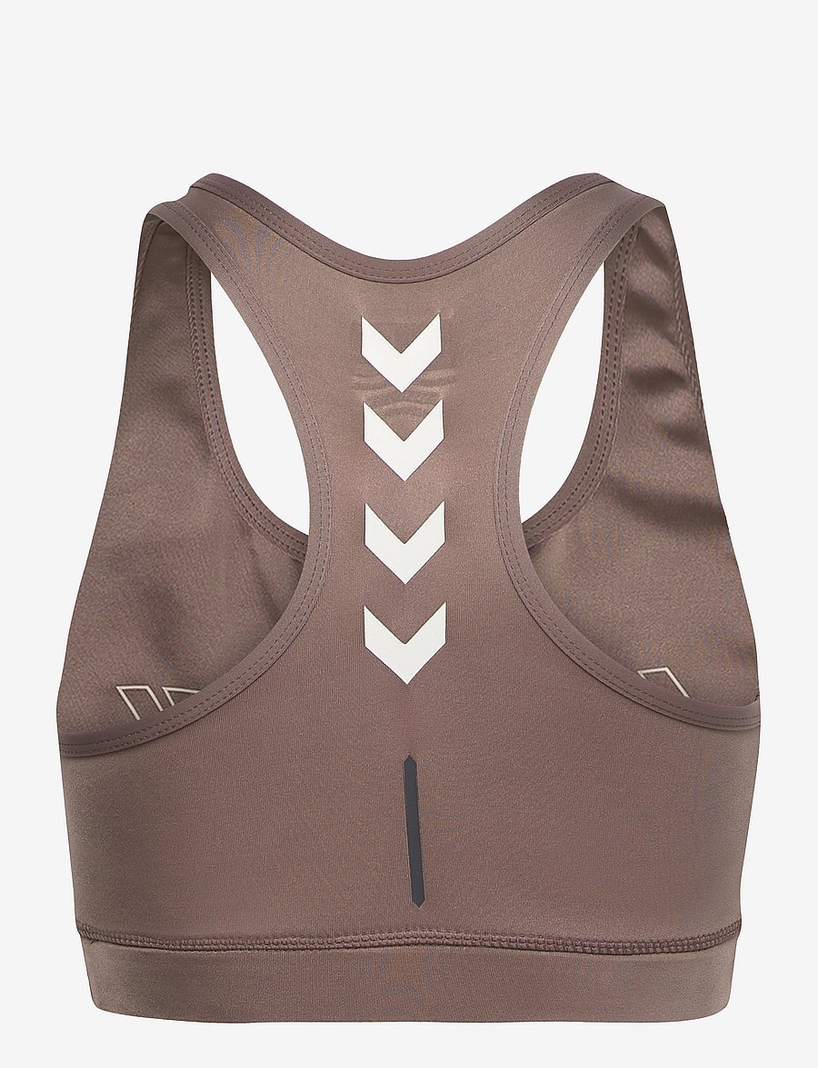 Hummel - hmlTE TOLA SPORTS BRA - mittlerer halt - driftwood - 2