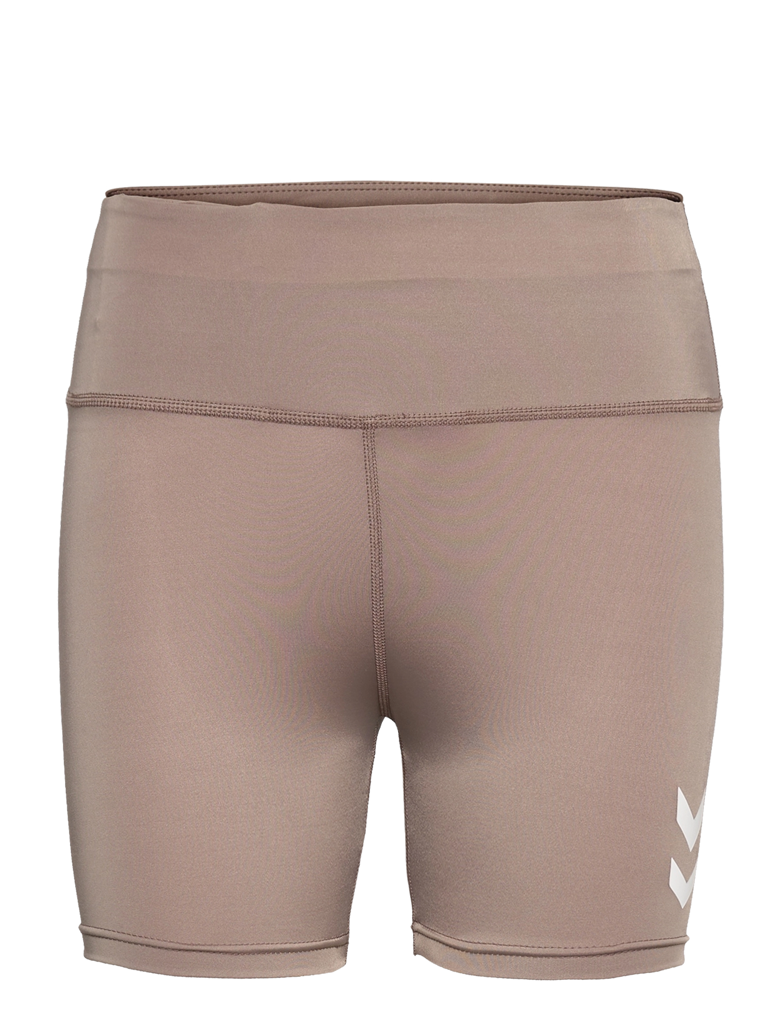Hummel hmlTE TOLA HW TIGHT SHORTS - Shorts - DRIFTWOOD / beige