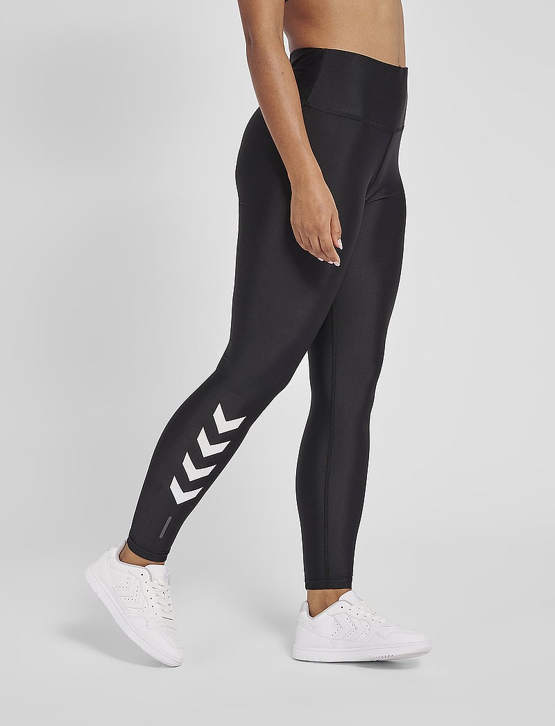 Hummel - hmlTE TOLA HIGH WAIST TIGHTS - täispikkus - black - 0