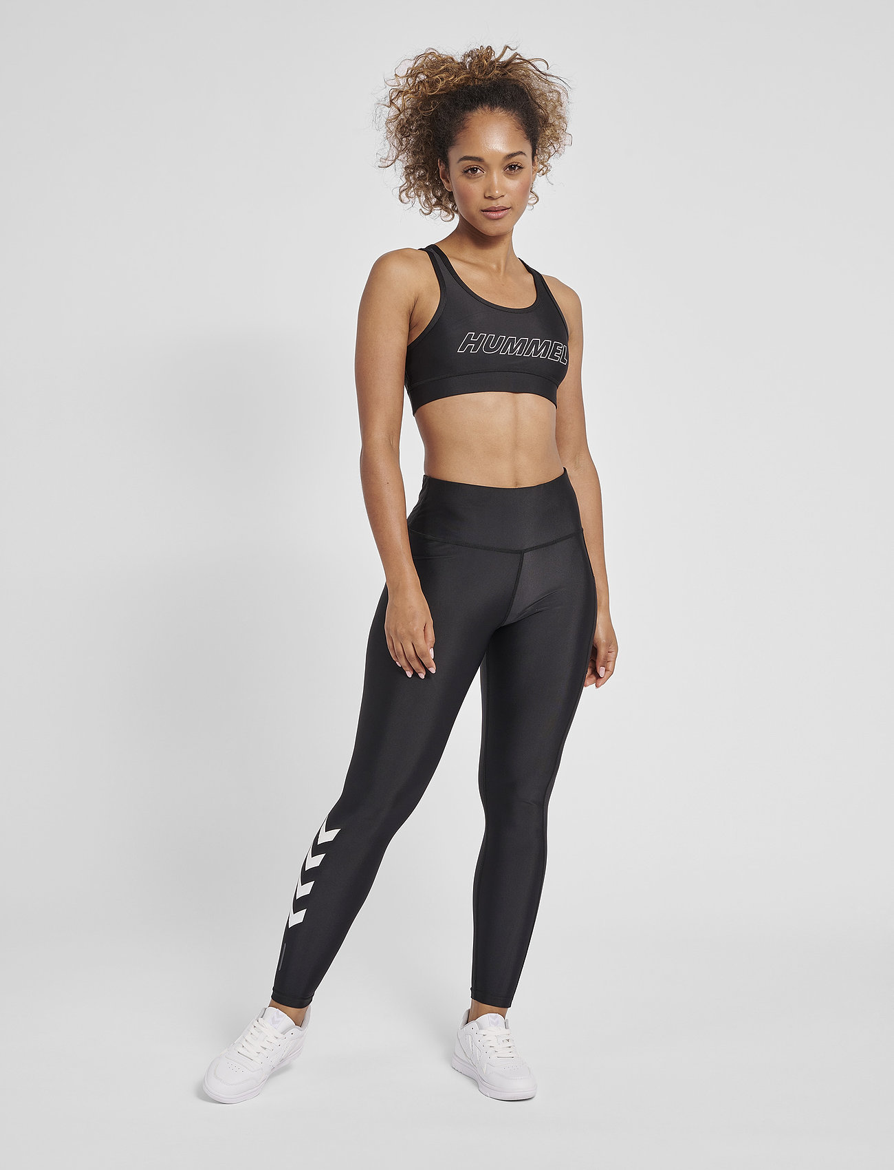 Hummel - hmlTE TOLA HIGH WAIST TIGHTS - fuld længde - black - 5