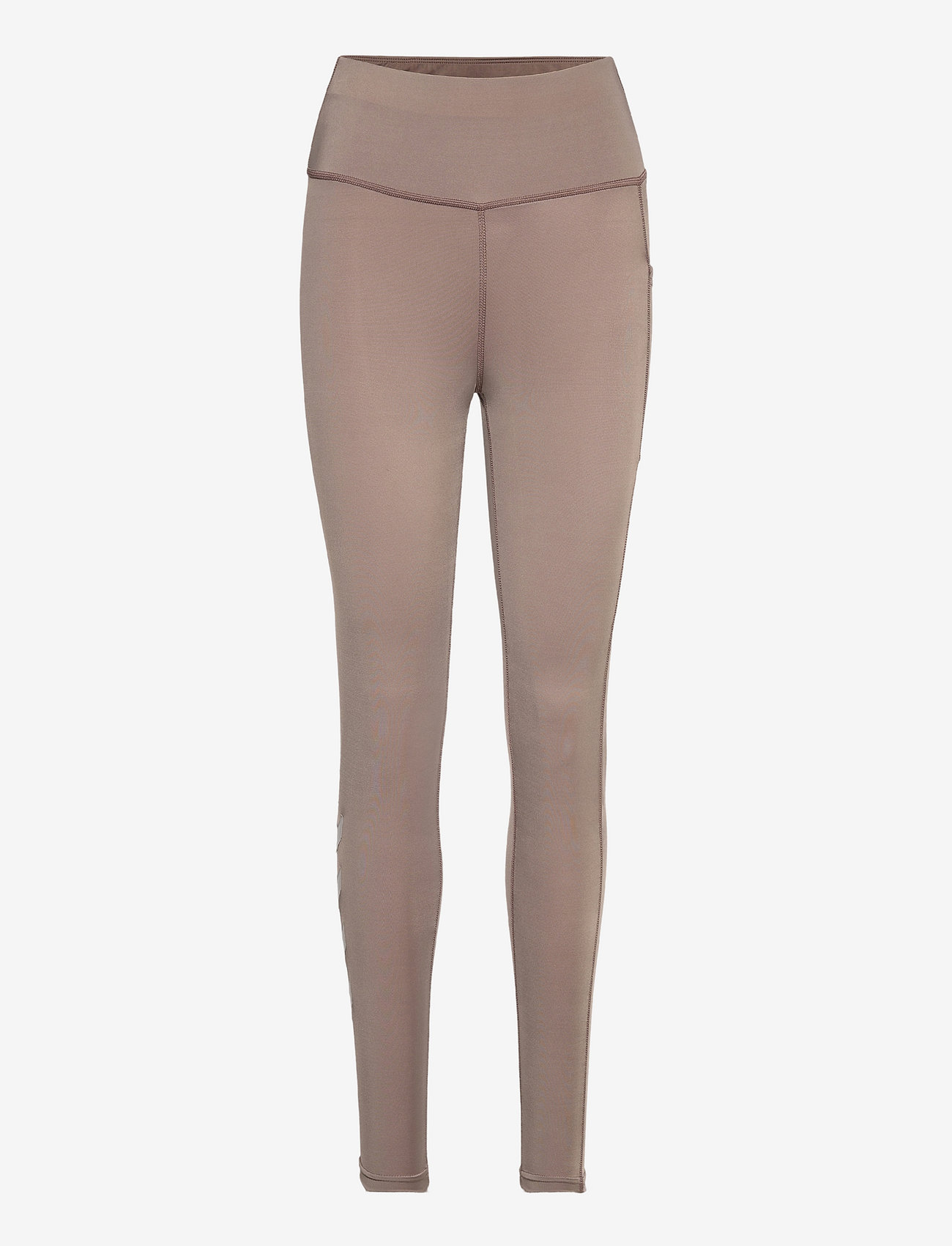 Hummel hmlTE TOLA HIGH WAIST TIGHTS - Hummel - DRIFTWOOD / pink/rose