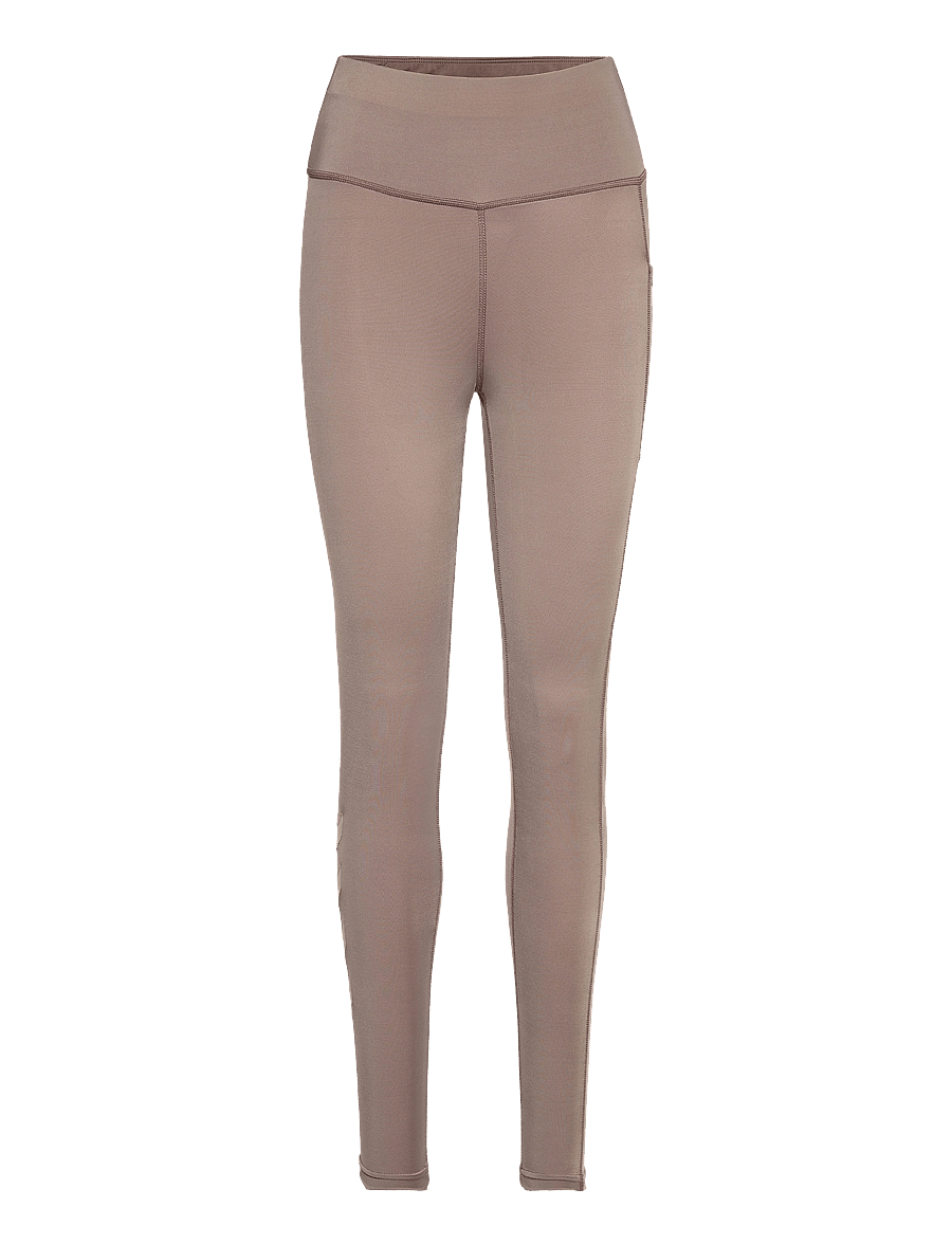 Hummel - hmlTE TOLA HIGH WAIST TIGHTS - treenitrikoot - driftwood - 1