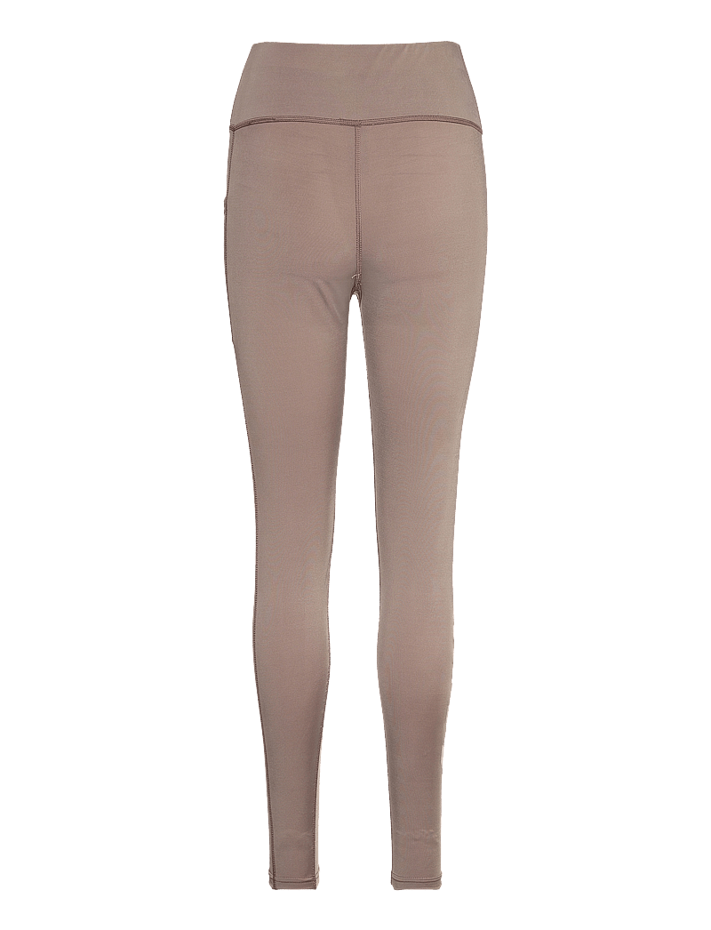 Hummel - hmlTE TOLA HIGH WAIST TIGHTS - volledige lengte - driftwood - 2