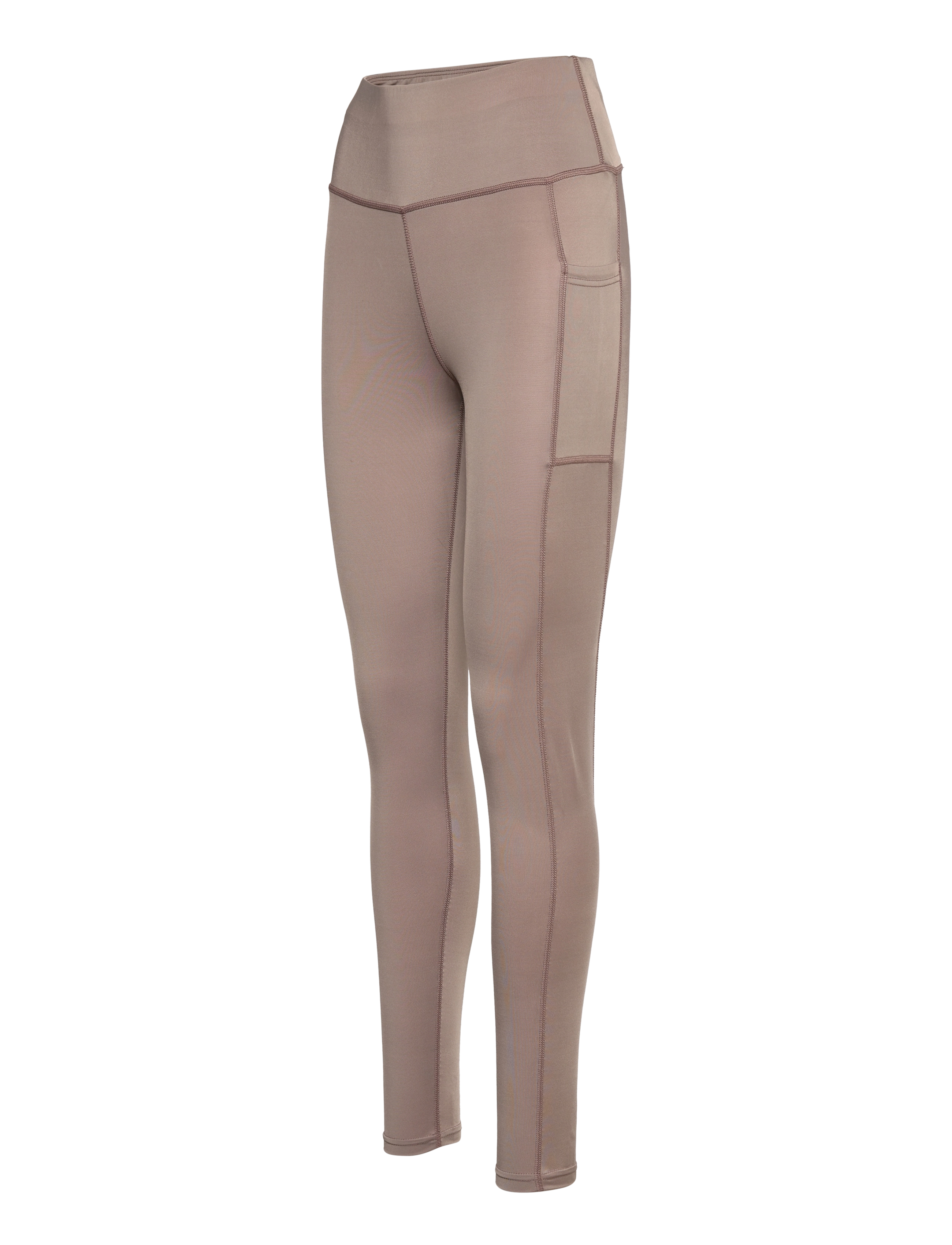 Hummel - hmlTE TOLA HIGH WAIST TIGHTS - trainingstights - driftwood - 3