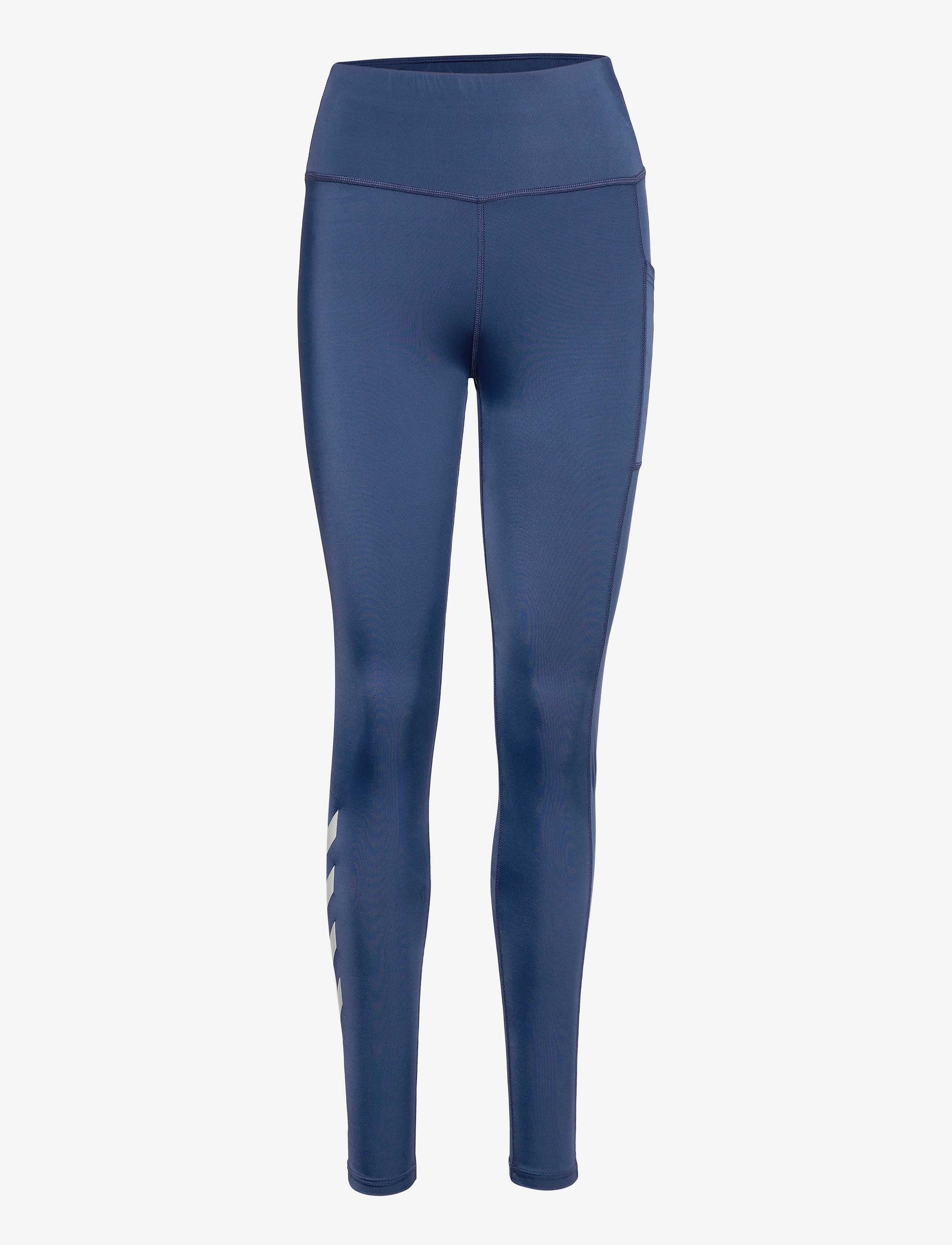 hmlTE TOLA HIGH WAIST TIGHTS - INSIGNIA BLUE