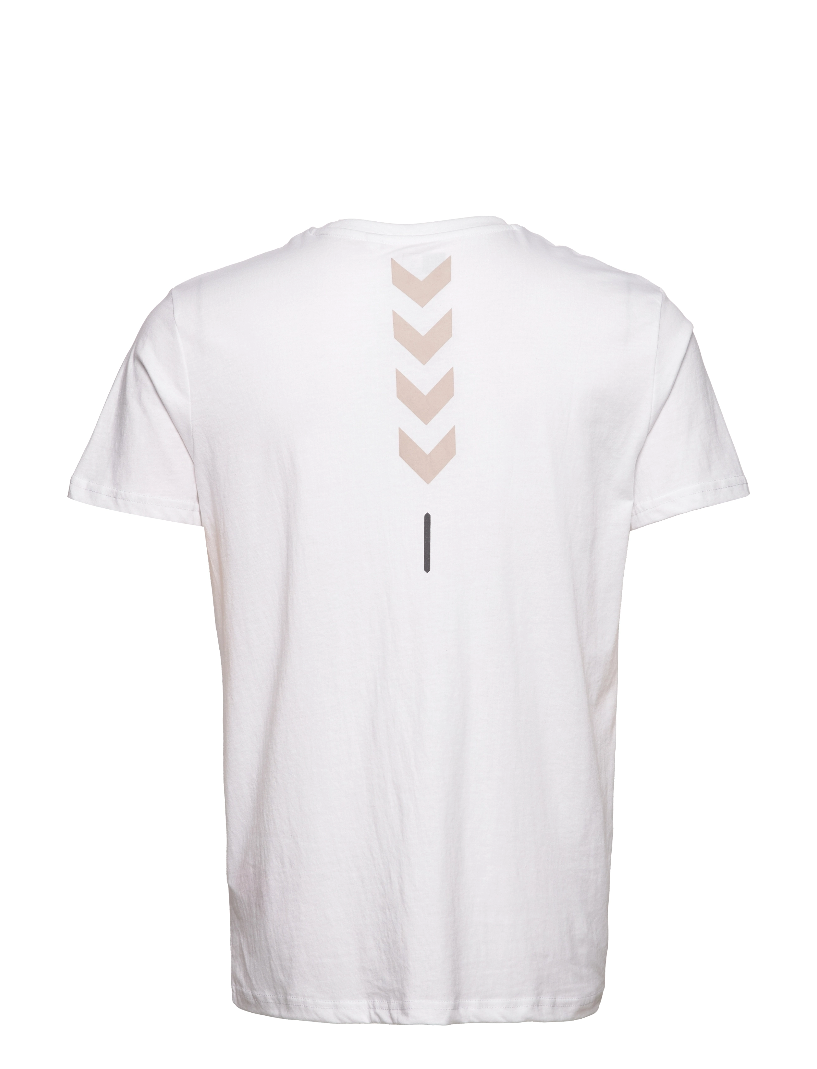 Hummel - hmlTE CALLUM COTTON T-SHIRT - white/asphalt - 1