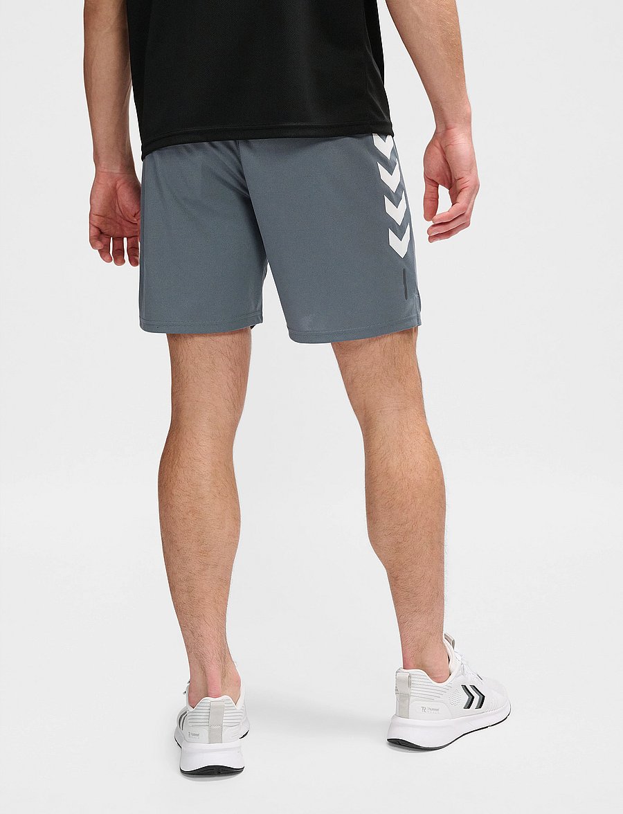 Hummel - hmlTE TOPAZ SHORTS - stormy weather - 5