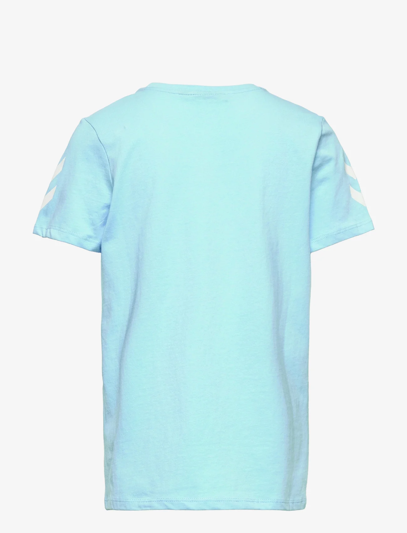 Hummel - hmlOPTIMISM T-SHIRT S/S - kortärmade t-shirts - airy blue - 1