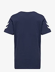 Hummel - hmlOPTIMISM T-SHIRT S/S - kortærmede t-shirts - black iris - 1
