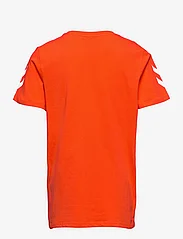 Hummel - hmlOPTIMISM T-SHIRT S/S - kortærmede t-shirts - cherry tomato - 1