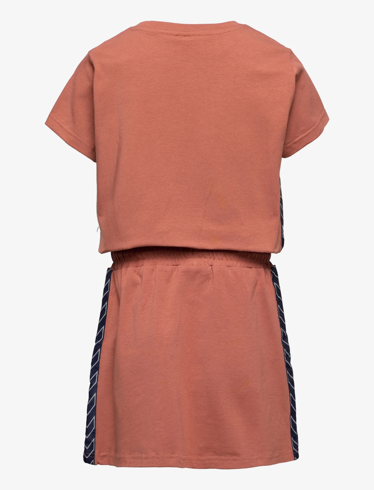 Hummel - hmlHEDDA DRESS - laisvalaikio suknelės trumpomis rankovėmis - copper brown - 1