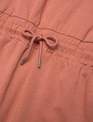 Hummel - hmlHEDDA DRESS - laisvalaikio suknelės trumpomis rankovėmis - copper brown - 3