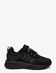 Hummel - MARATHONA REACH LX TONAL RIB - low top sneakers - black/black - 1