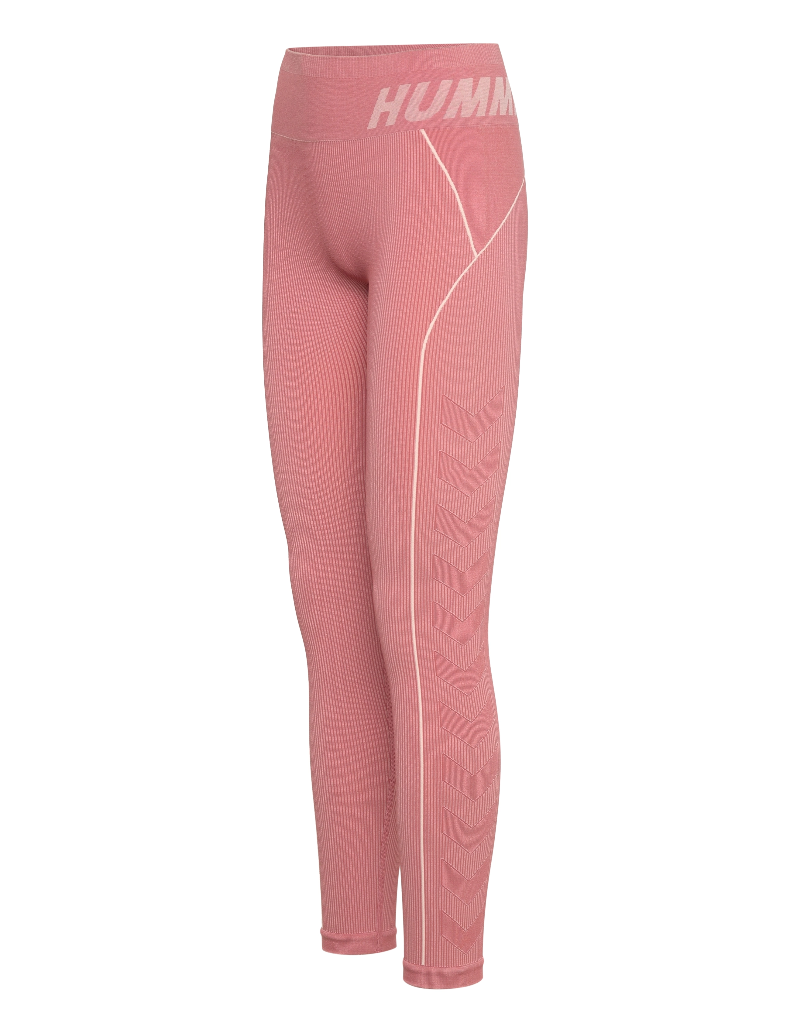 Hummel - hmlTE CHRISTEL SEAMLESS MW TIGHTS - withered rose/rose tan melange - 3