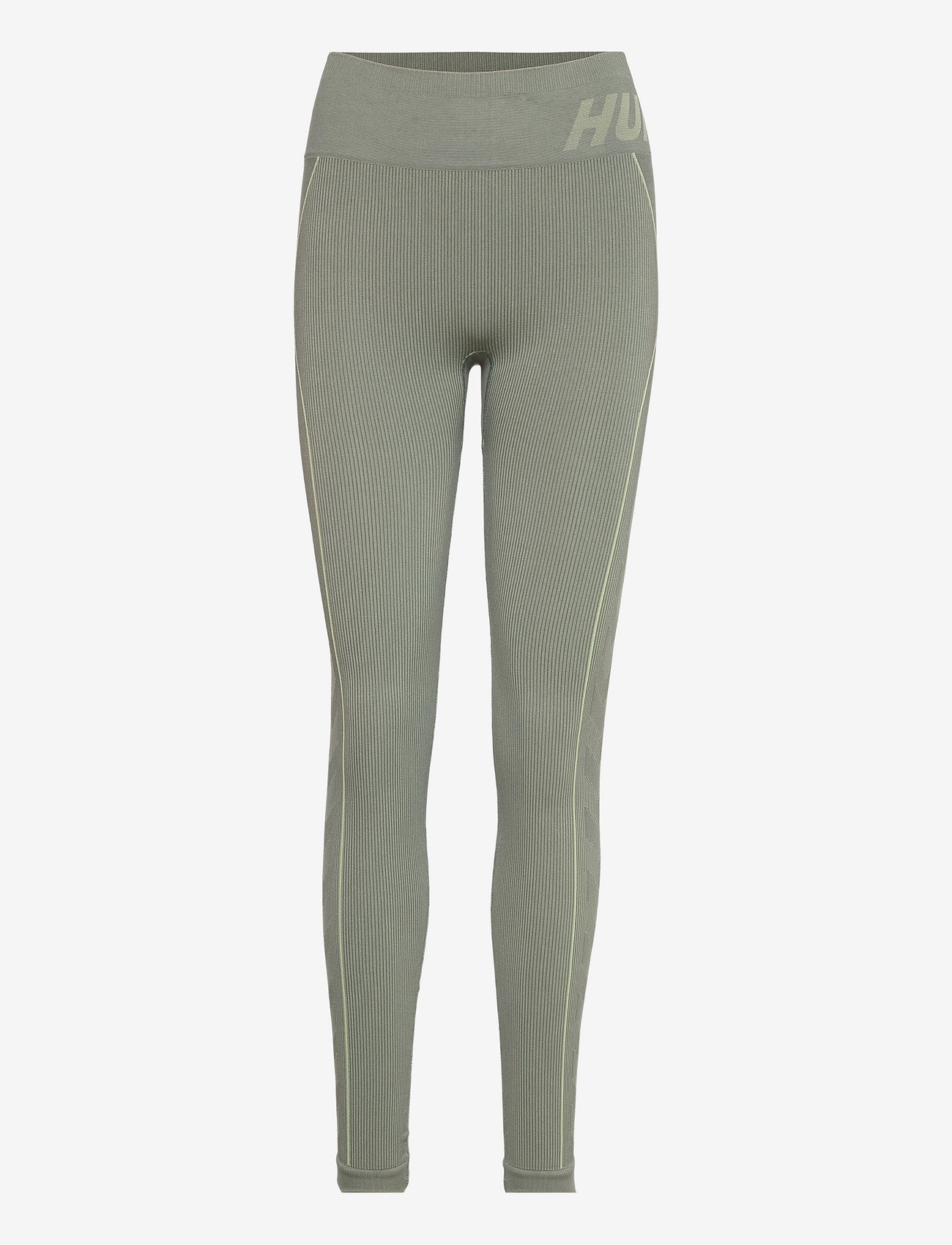 Hummel - hmlTE CHRISTEL SEAMLESS MW TIGHTS - lily pad/ laurel wreath melange - 0
