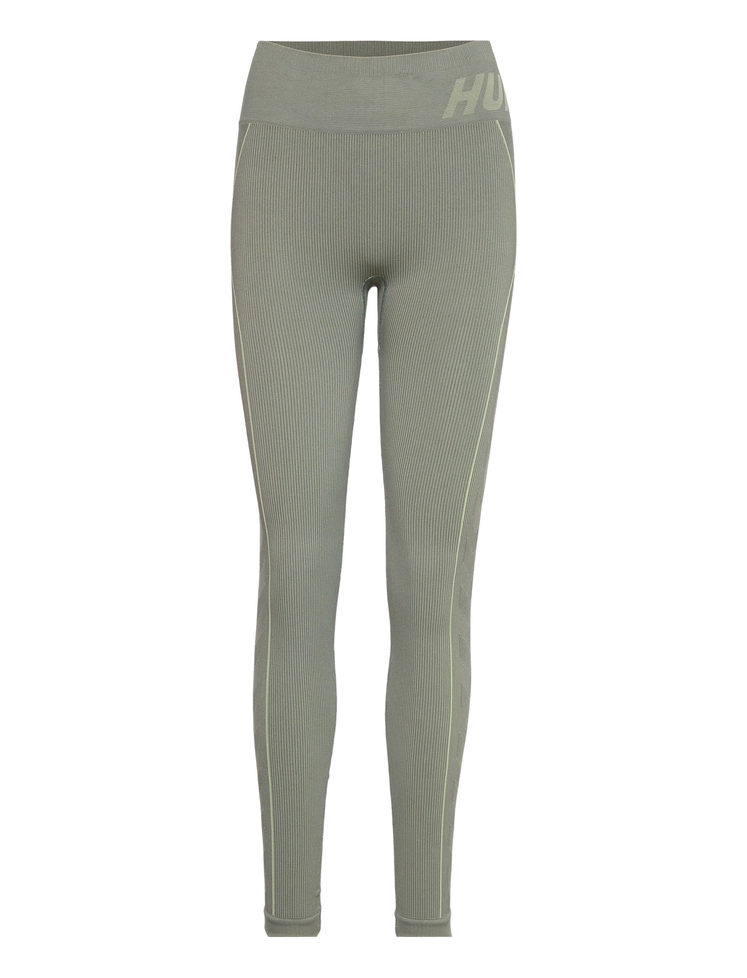 Hummel - hmlTE CHRISTEL SEAMLESS MW TIGHTS - lily pad/ laurel wreath melange - 0
