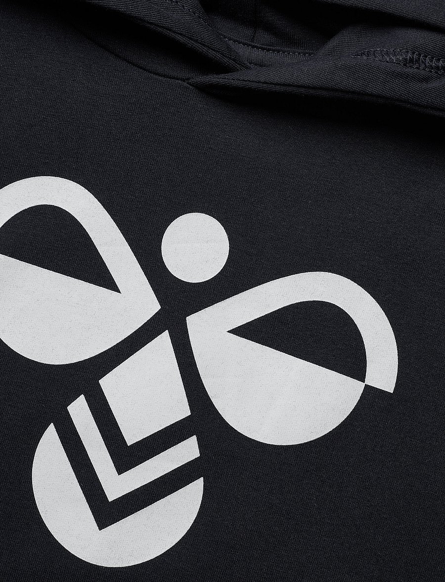 Hummel - hmlCUATRO HOODIE - hupparit - black iris - 3