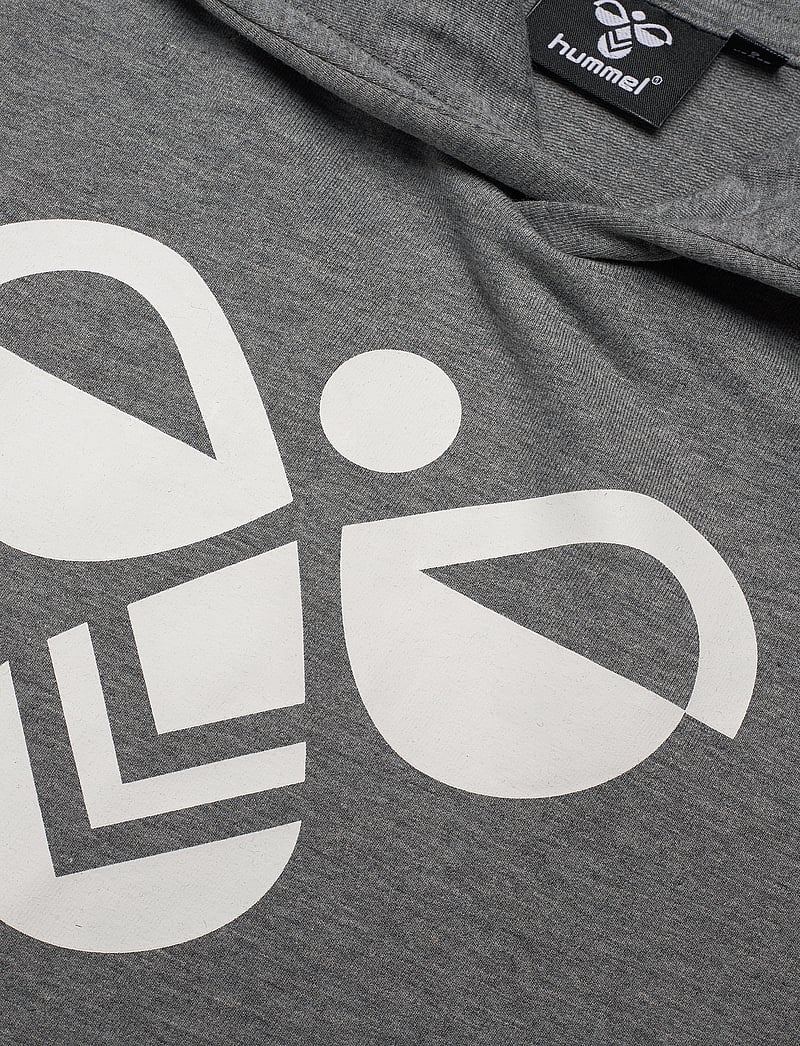 Hummel - hmlCUATRO HOODIE - hættetrøjer - medium melange - 2