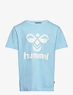 hmlTRES T-SHIRT S/S - AIRY BLUE