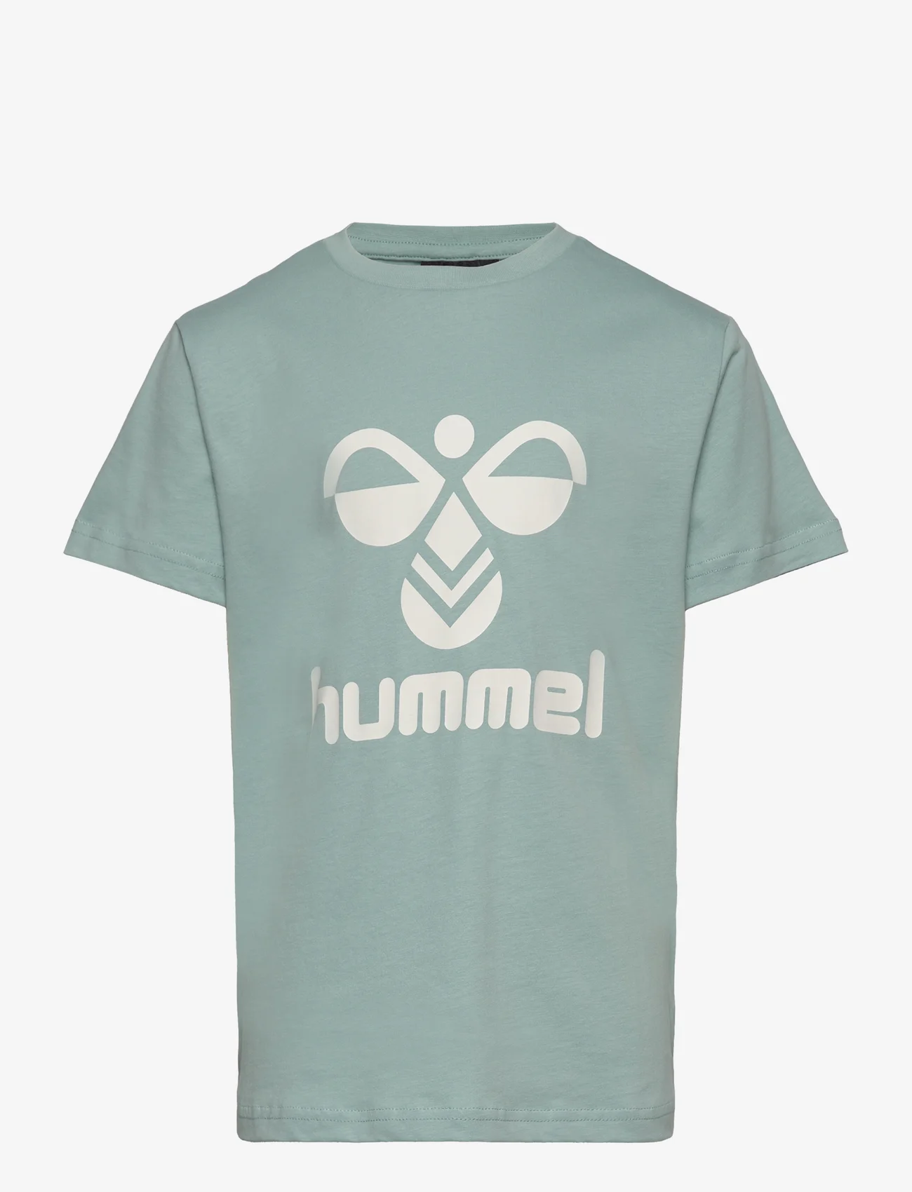 Hummel - hmlTRES T-SHIRT S/S - krótki rękaw - blue surf - 0