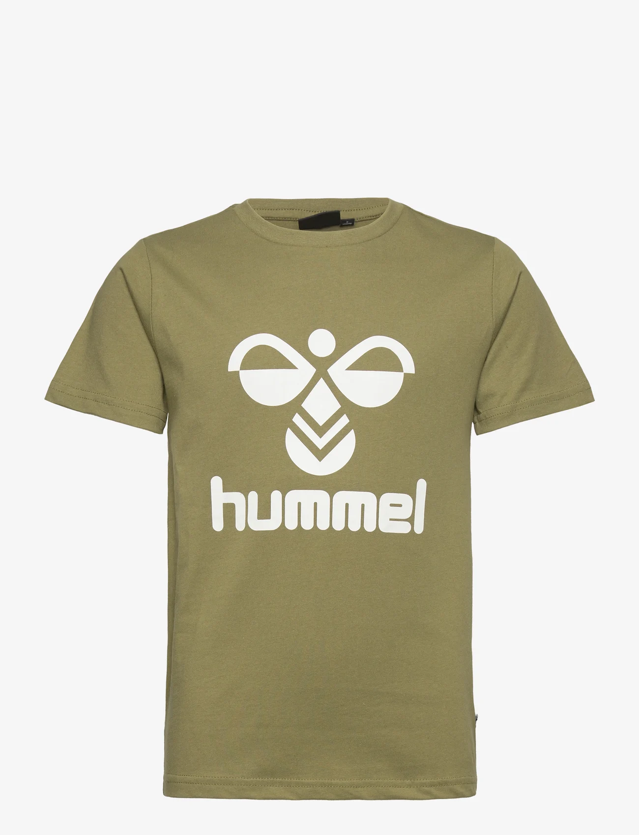 Hummel - hmlTRES T-SHIRT S/S - krótki rękaw - capulet olive - 0