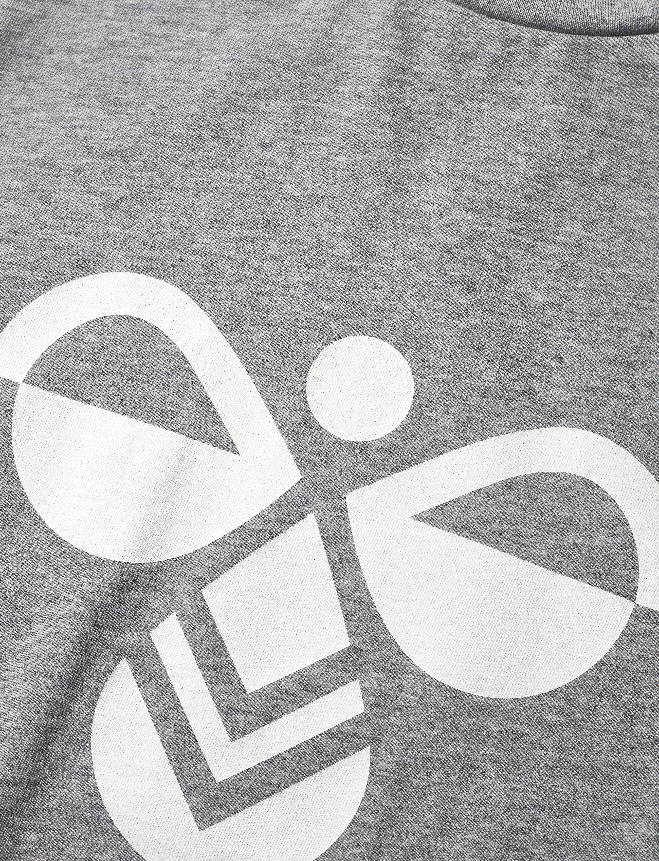Hummel - hmlTRES T-SHIRT S/S - kortärmade t-shirts - grey melange - 2