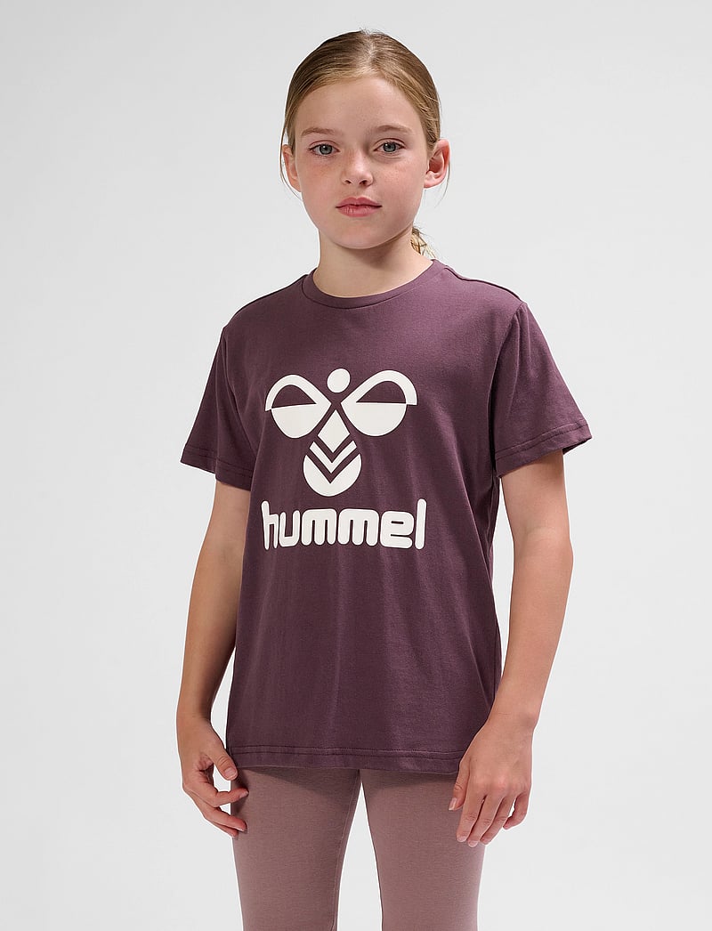 Hummel - hmlTRES T-SHIRT S/S - kortärmade - huckleberry - 3
