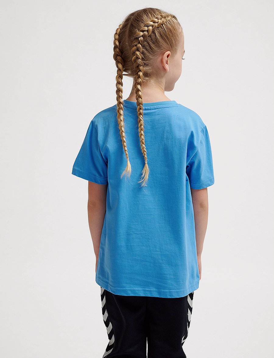 Hummel - hmlTRES T-SHIRT S/S - kurzärmelig - lichen blue - 3