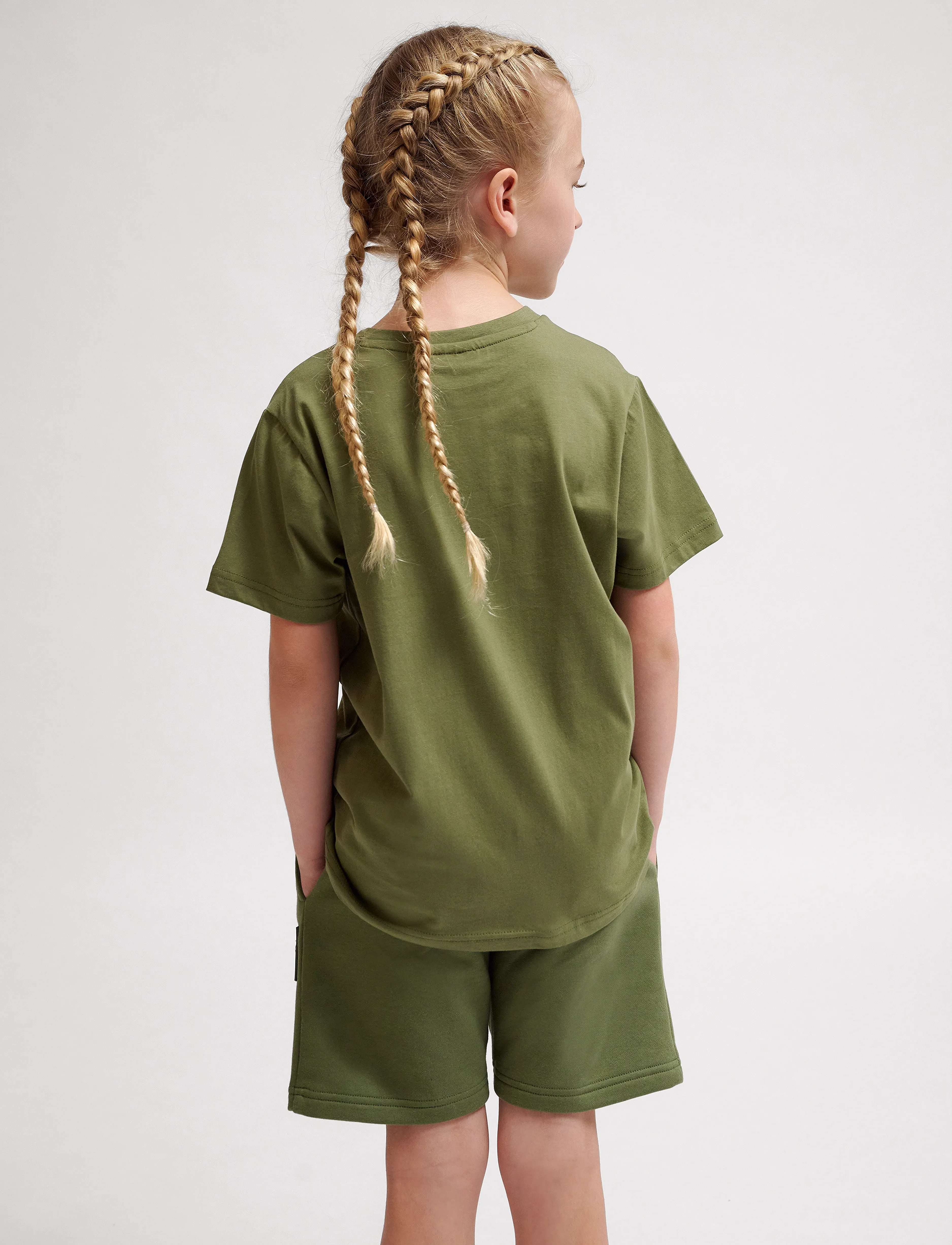 Hummel - hmlTRES T-SHIRT S/S - short-sleeved t-shirts - olivine - 3