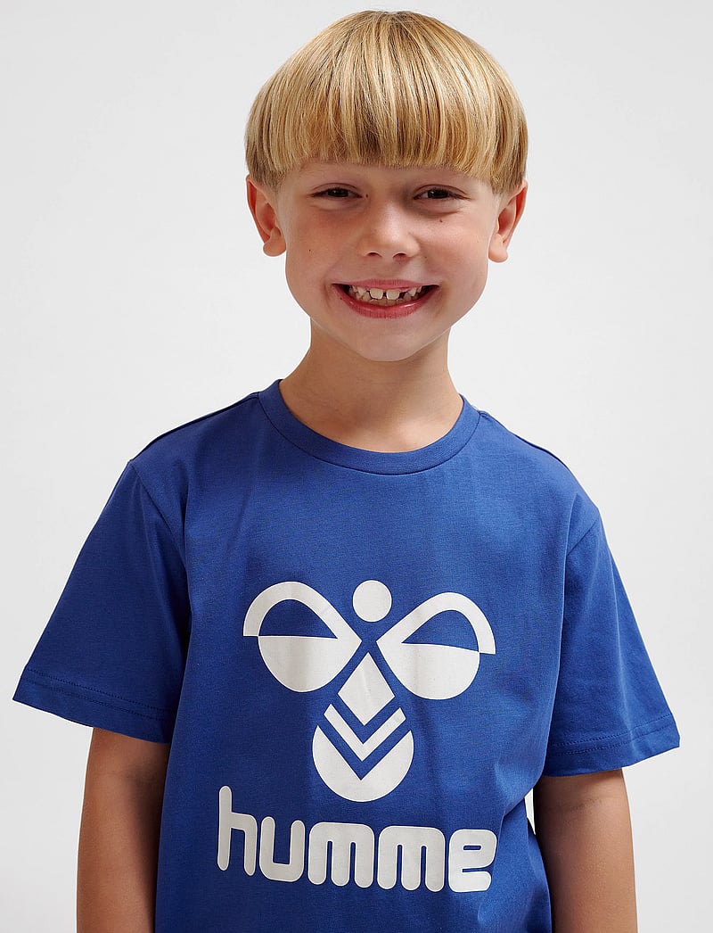 Hummel - hmlTRES T-SHIRT S/S - ar īsām piedurknēm - true navy - 0