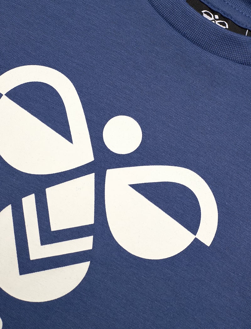 Hummel - hmlTRES T-SHIRT S/S - ar īsām piedurknēm - true navy - 4