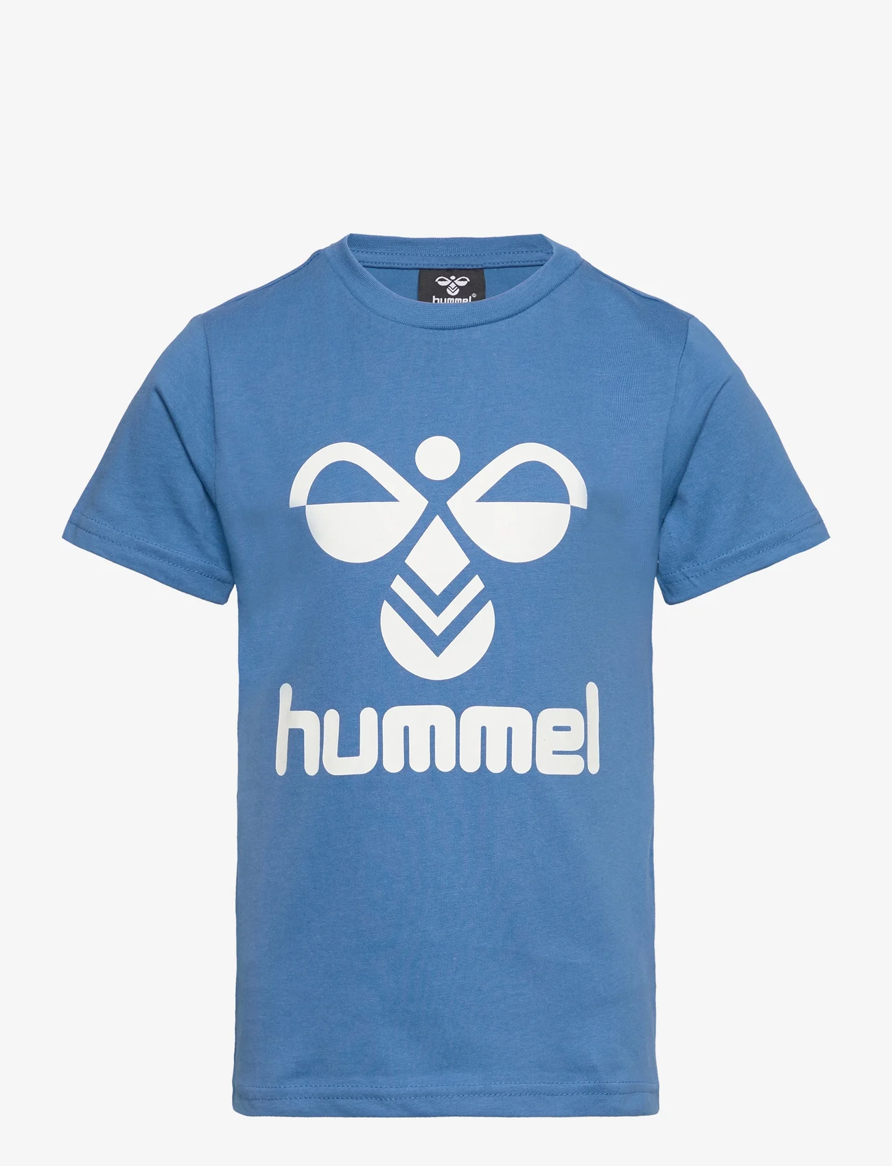 Hummel - hmlTRES T-SHIRT S/S - lyhythihaiset - vallarta blue - 0