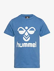 Hummel - hmlTRES T-SHIRT S/S - kortærmede - vallarta blue - 0