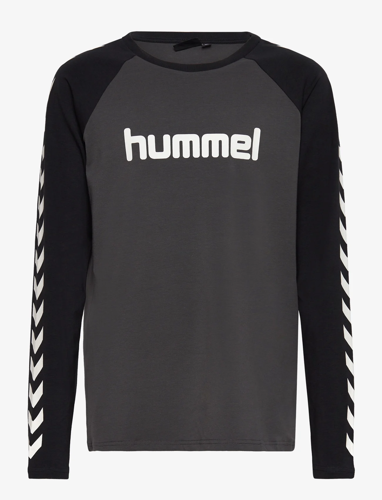 Hummel - hmlBOYS T-SHIRT L/S - pitkähihaiset paidat - asphalt - 0