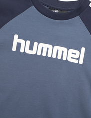 Hummel - hmlBOYS T-SHIRT L/S - długi rękaw - bering sea - 2