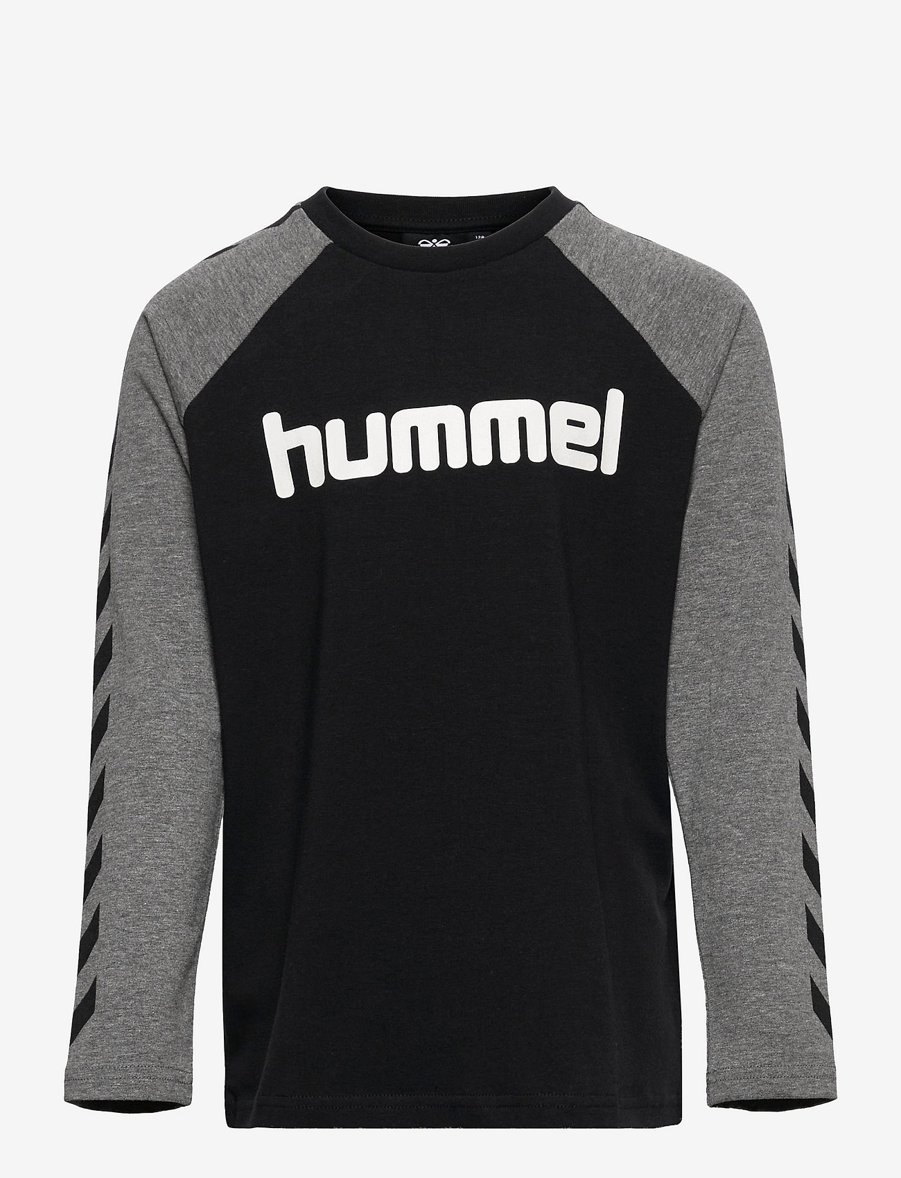 Hummel - hmlBOYS T-SHIRT L/S - långärmade t-shirts - black - 0