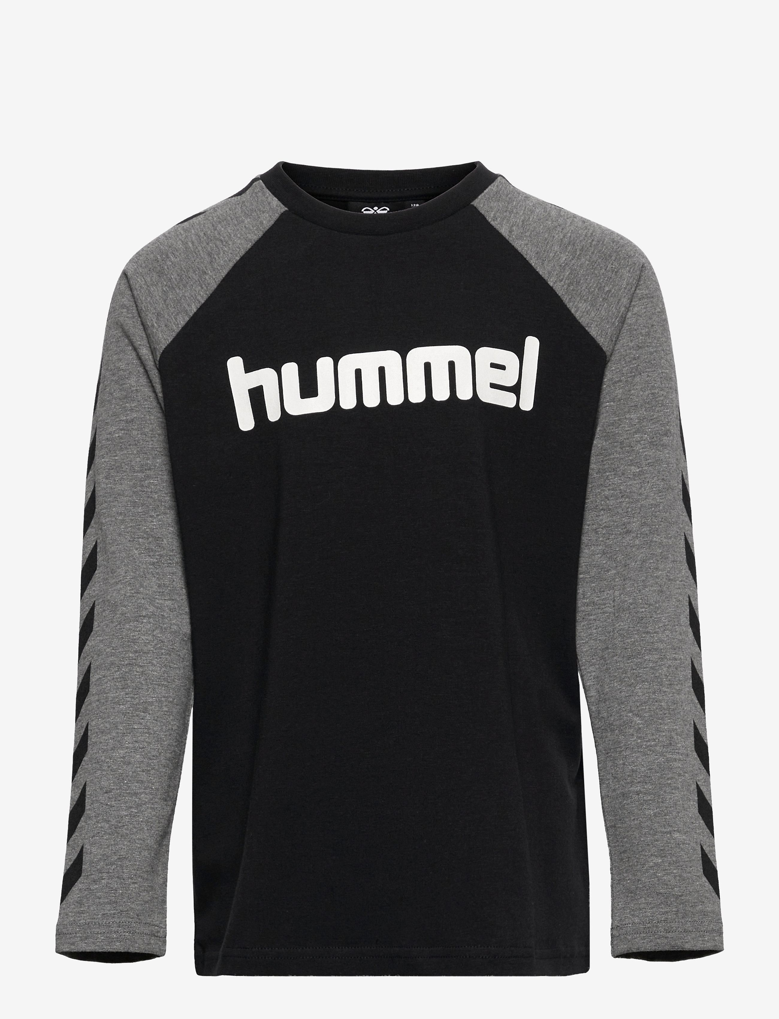 hmlBOYS T-SHIRT L/S - BLACK