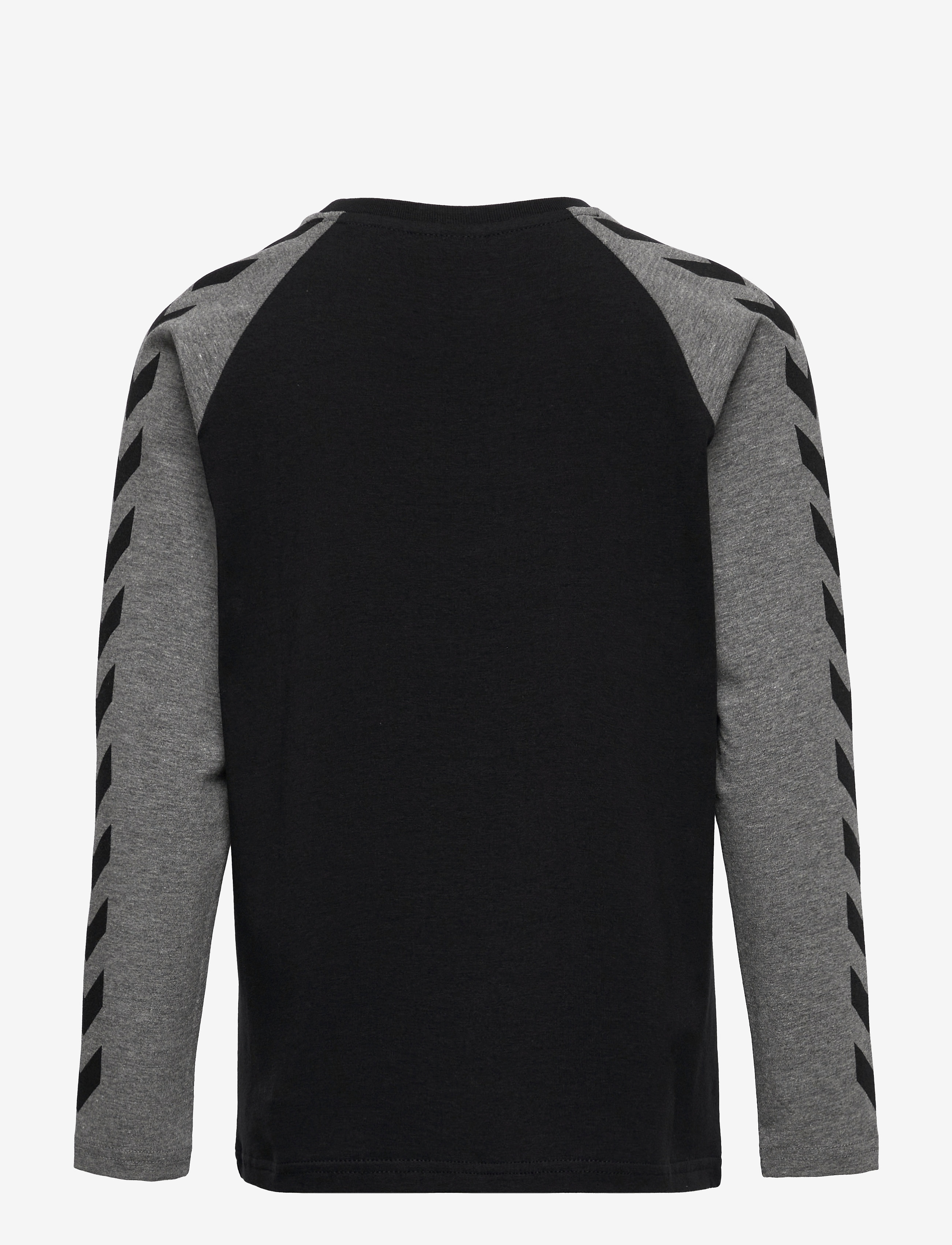 Hummel - hmlBOYS T-SHIRT L/S - långärmade t-shirts - black - 1