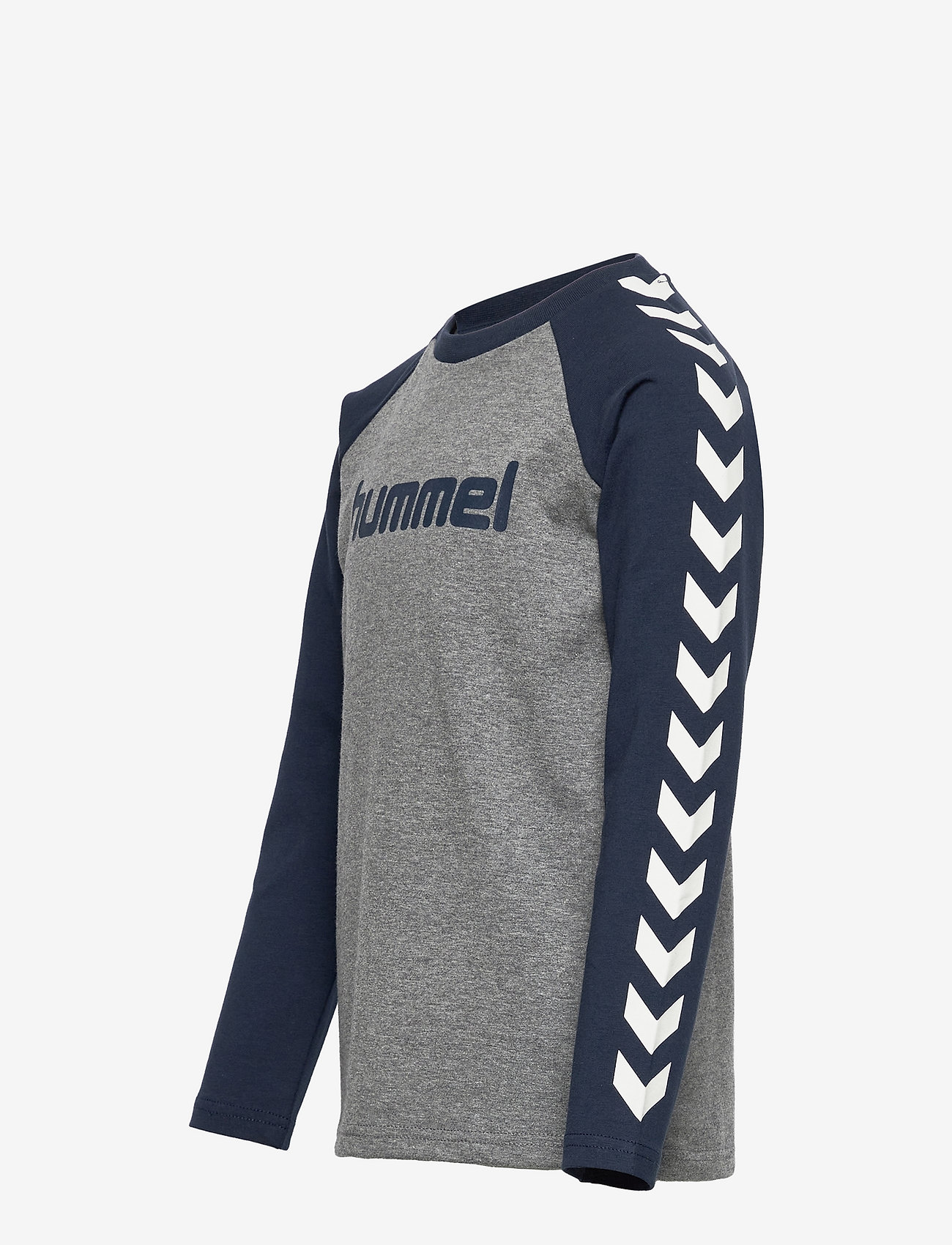 Hummel - hmlBOYS T-SHIRT L/S - langærmede t-shirts - black iris - 2