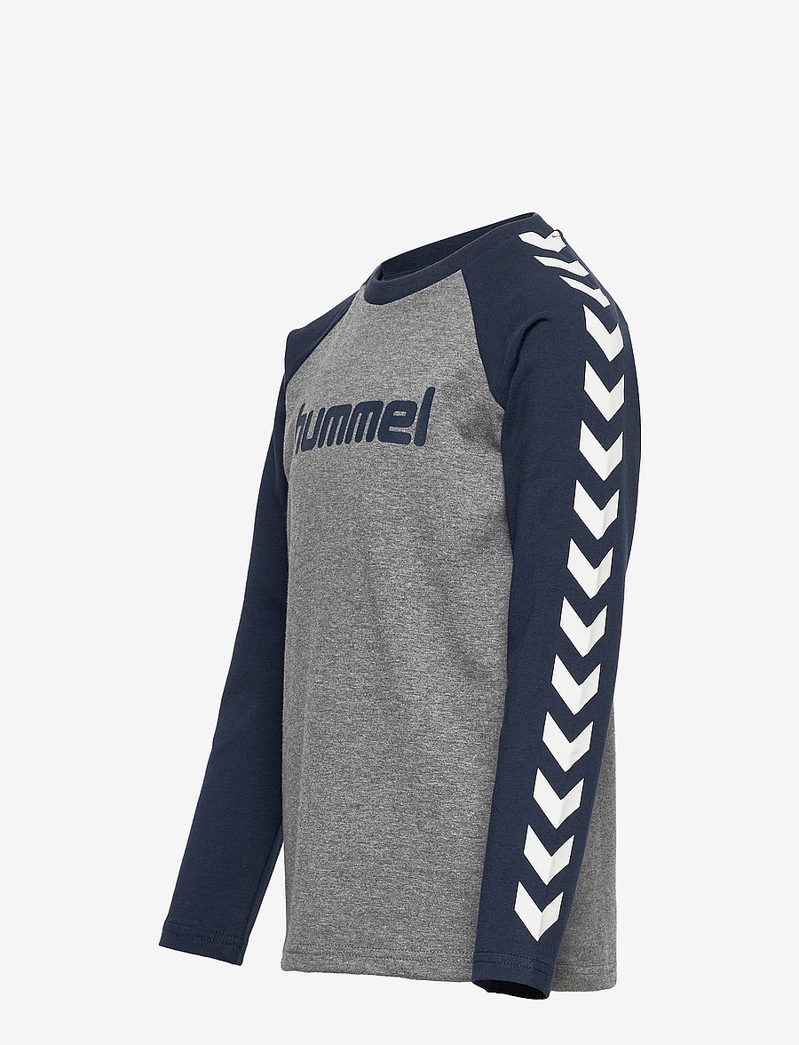Hummel - hmlBOYS T-SHIRT L/S - langärmelig - black iris - 2