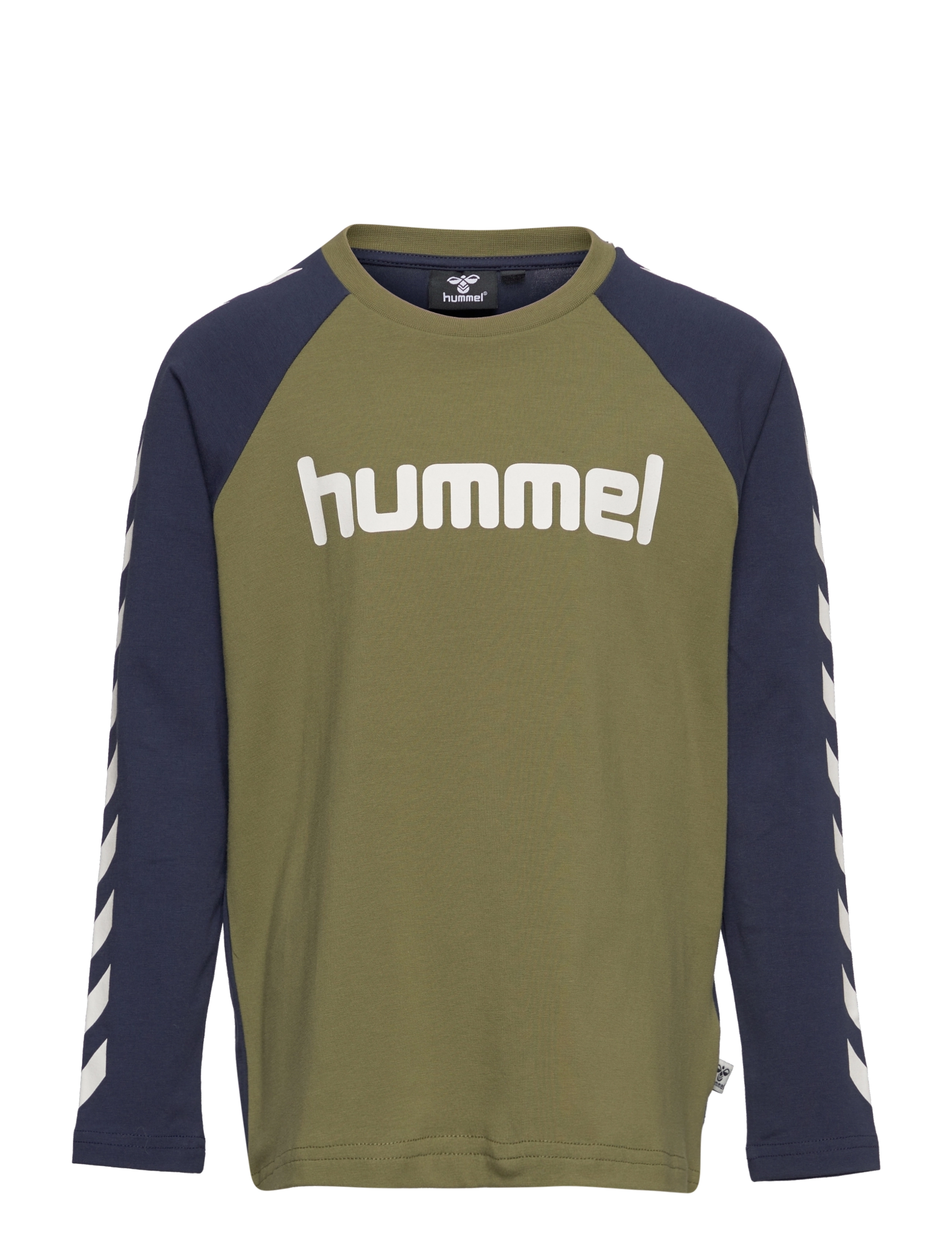 hmlBOYS T-SHIRT L/S - CAPULET OLIVE
