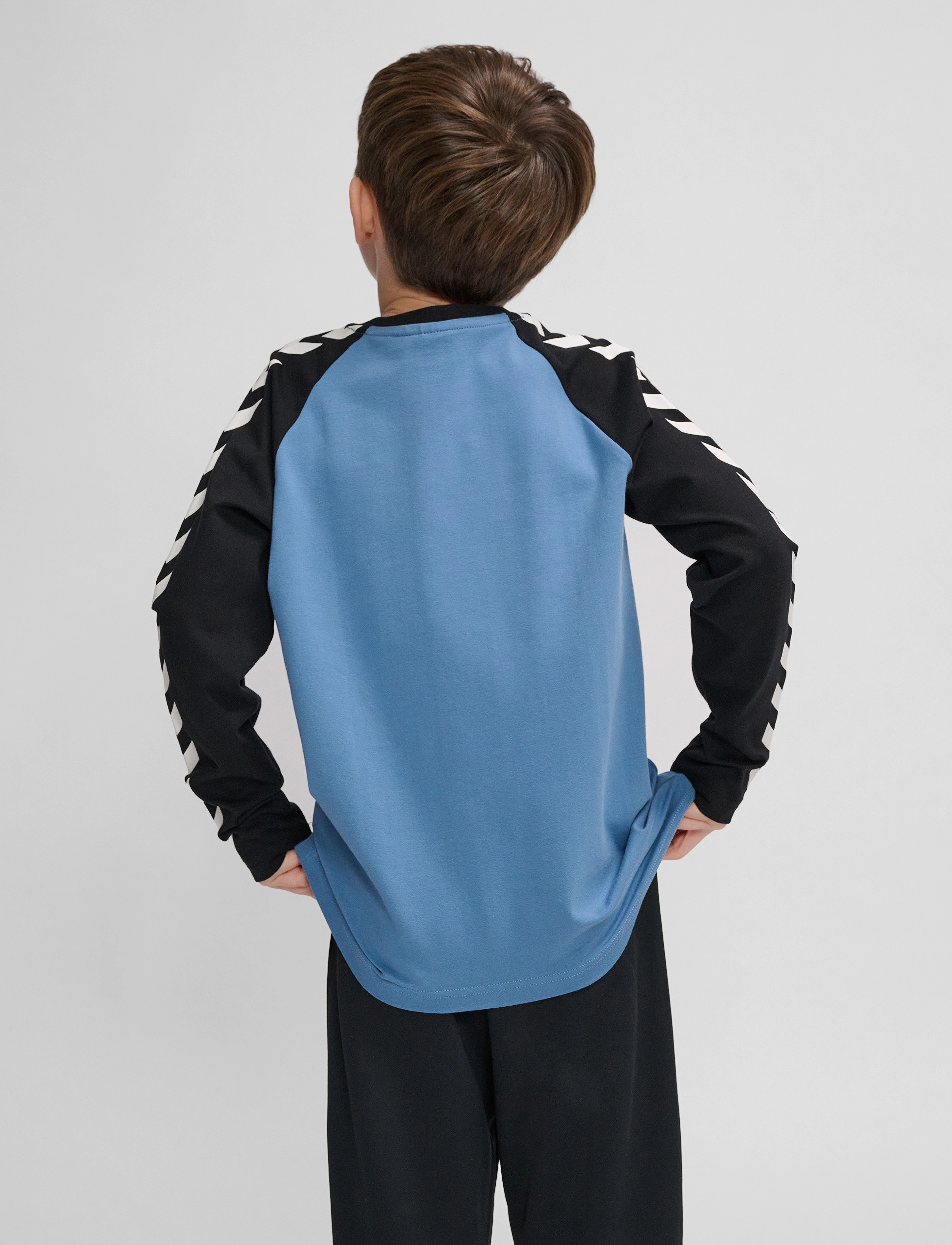 Hummel - hmlBOYS T-SHIRT L/S - back to school - coronet blue - 5